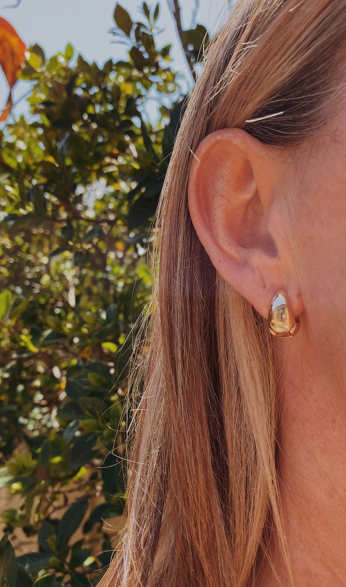 Lula earrings - gold plated