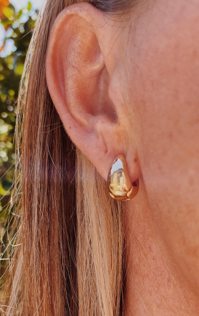 Lula earrings - gold plated