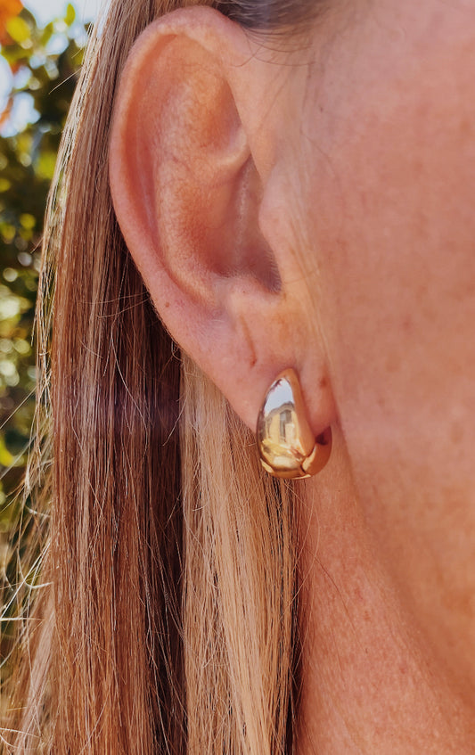 Lula earrings - gold plated