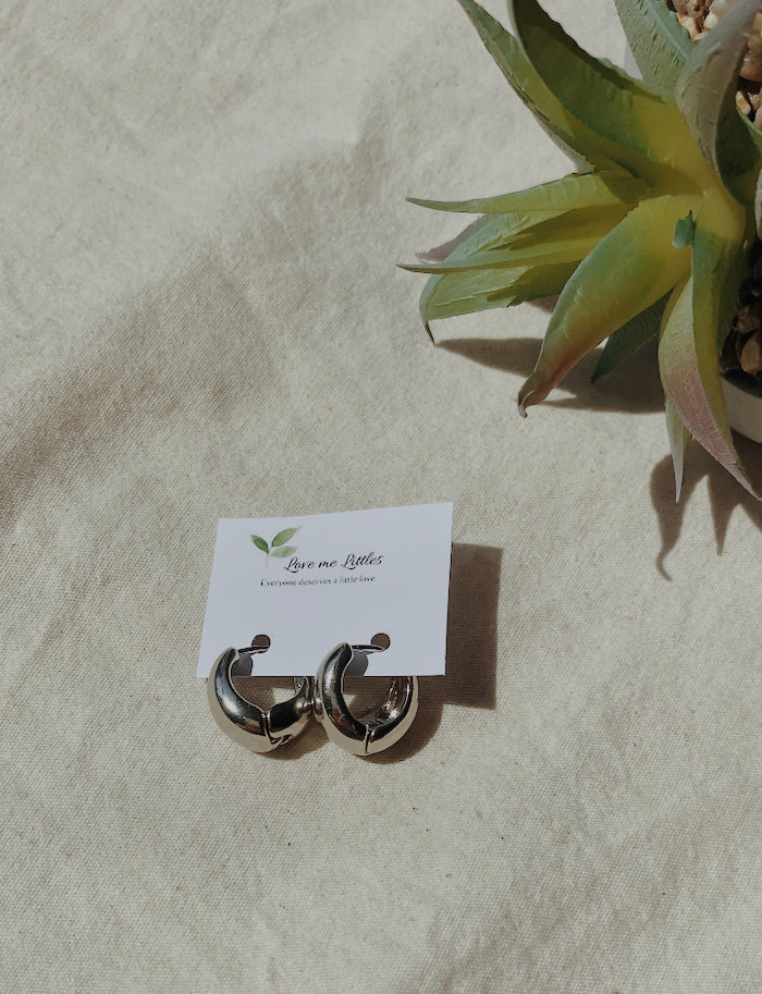 Lula earrings - silver plated