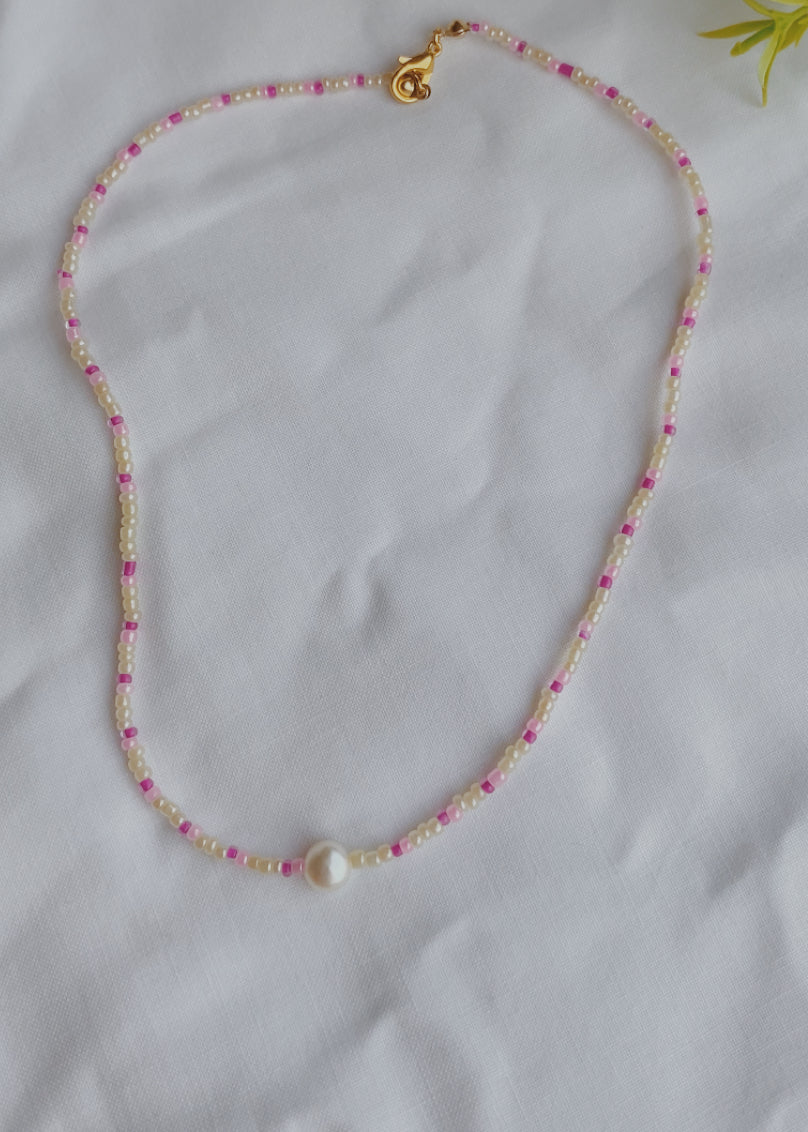 Rose necklace