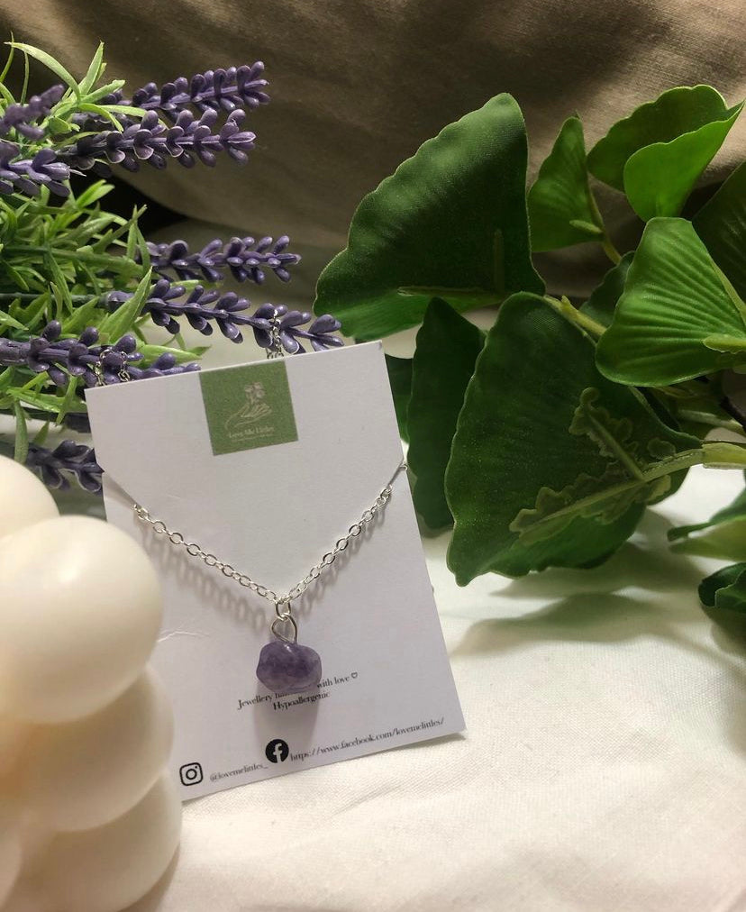 Amethyst necklace