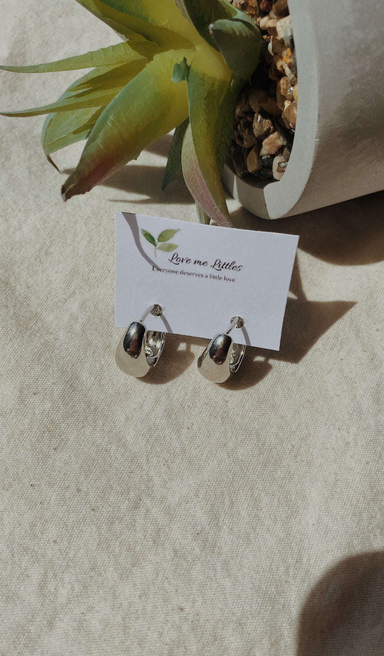 Lula earrings - silver plated