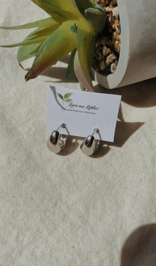 Lula earrings - silver plated